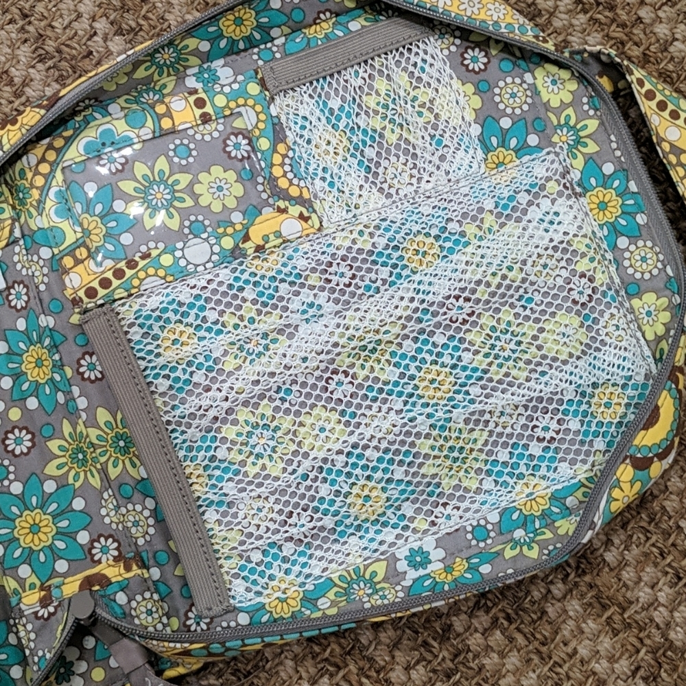 Vera Bradley Cosmetic Toiletry Travel Bag - Picture 4 of 5